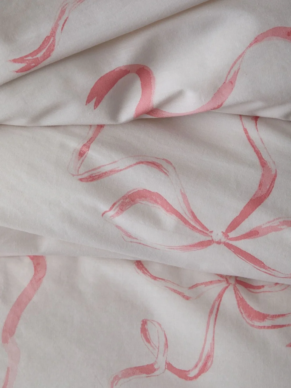 Urban Outfitters New Painted Bows Duvet Cover Set FULL/QUEEN